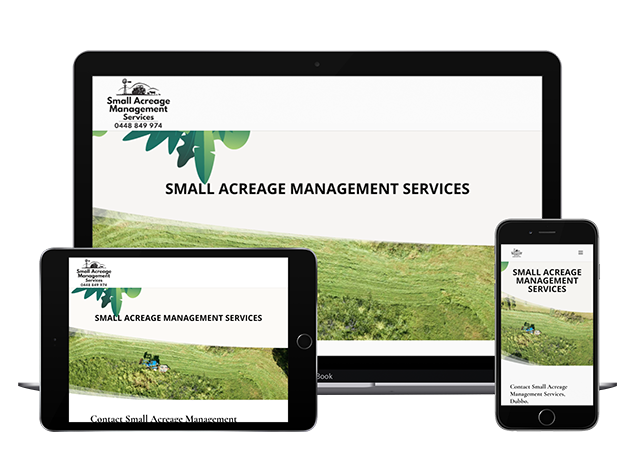 one page website