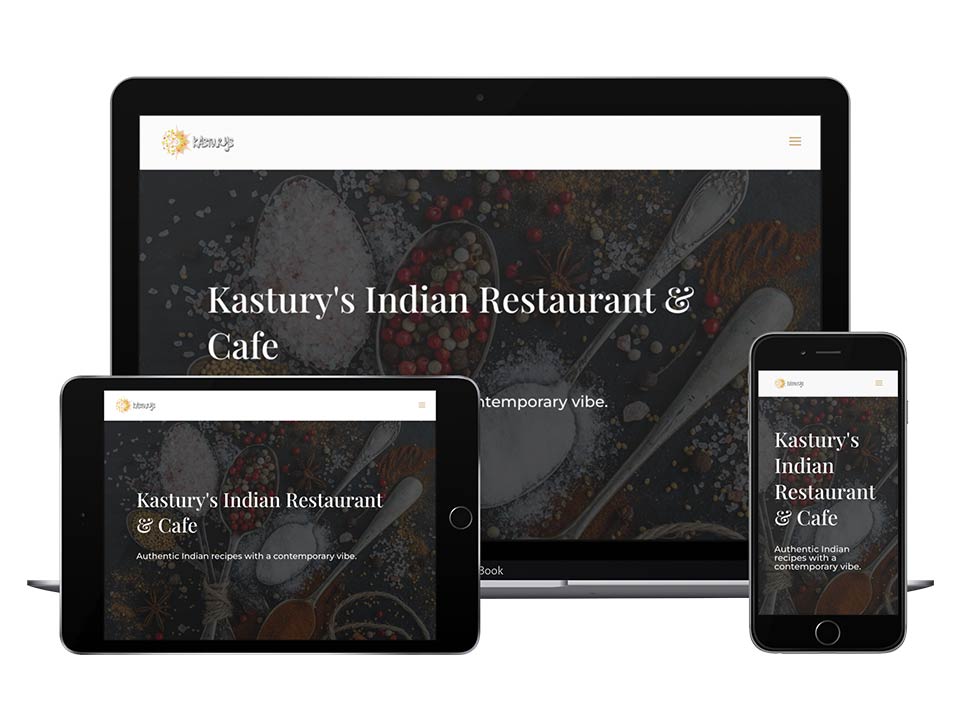 Kasturys hybrid website build with wordpress and square by tradewinds web design